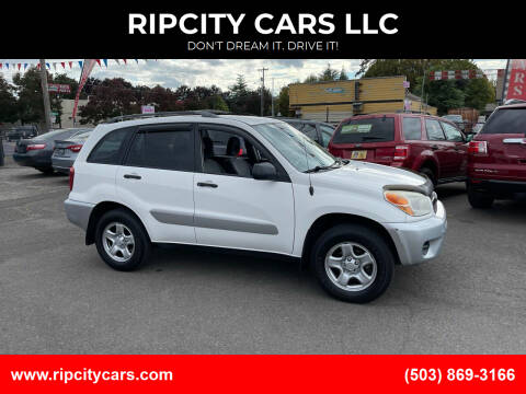 2005 Toyota RAV4 for sale at RIPCITY CARS LLC in Portland OR
