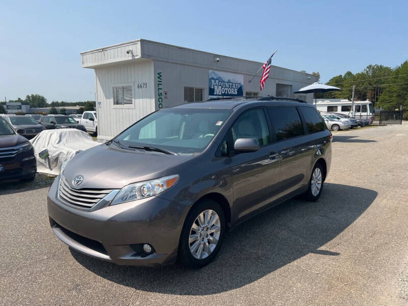 2011 Toyota Sienna for sale at Mountain Motors LLC in Spartanburg SC