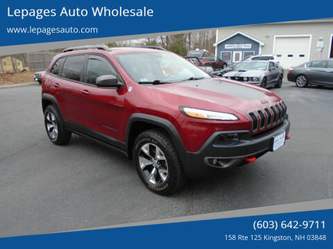 2014 Jeep Cherokee for sale at Lepages Auto Wholesale in Kingston NH
