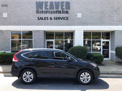 2014 Honda CR-V for sale at Weaver Motorsports Inc in Cary NC