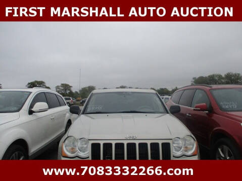 2008 Jeep Grand Cherokee for sale at First Marshall Auto Auction in Harvey IL
