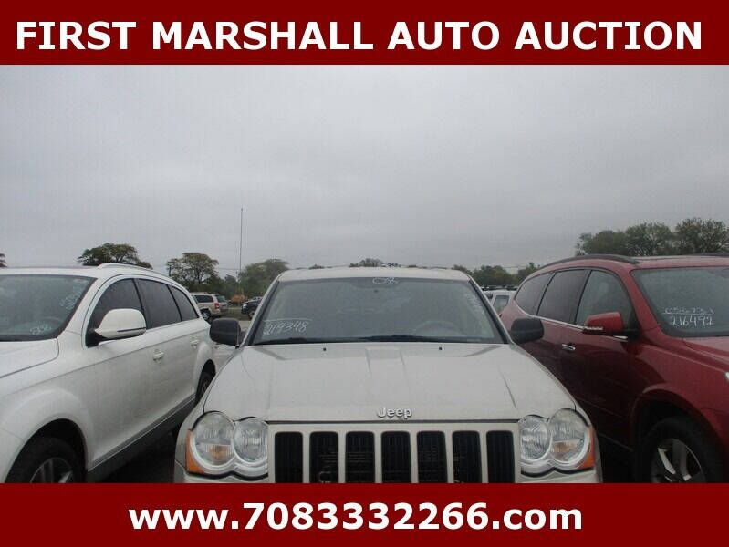 2008 Jeep Grand Cherokee for sale at First Marshall Auto Auction in Harvey IL