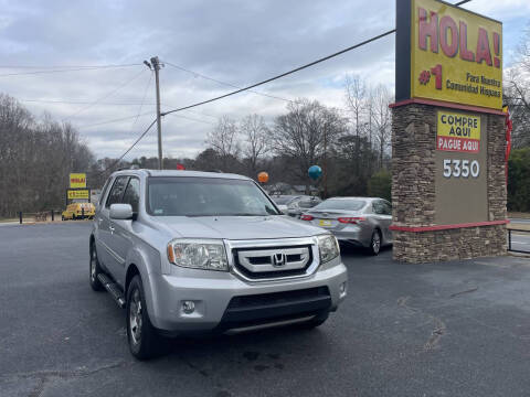 2010 Honda Pilot for sale at NO FULL COVERAGE AUTO SALES LLC in Austell GA