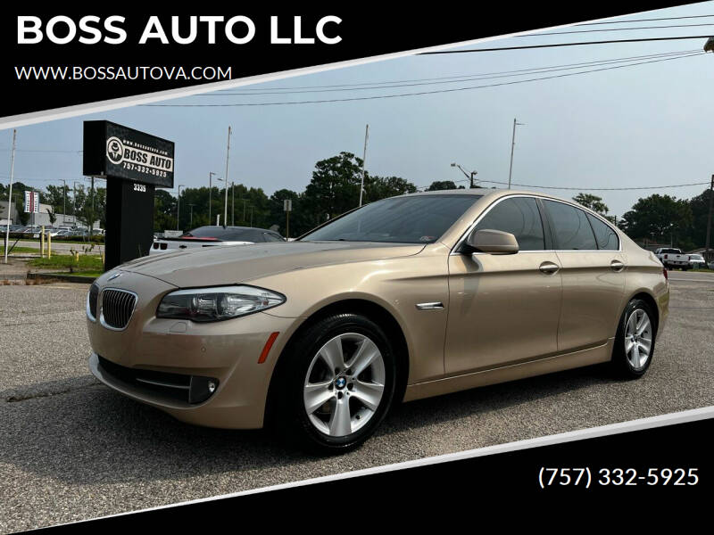 2011 BMW 5 Series for sale at BOSS AUTO LLC in Norfolk VA
