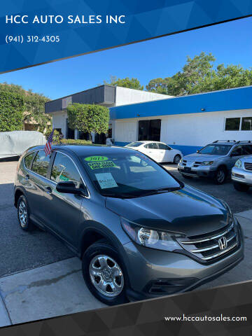 2013 Honda CR-V for sale at HCC AUTO SALES INC in Sarasota FL