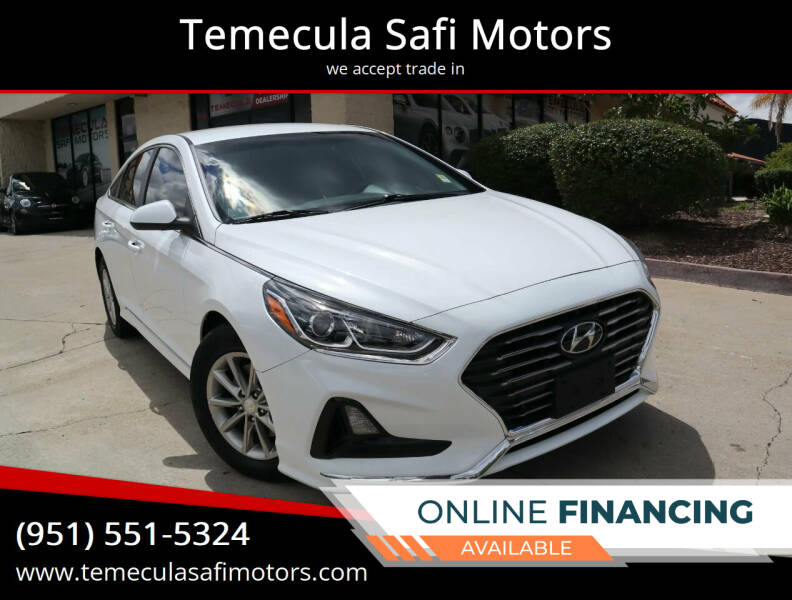 2019 Hyundai Sonata for sale at Temecula Safi Motors in Temecula CA