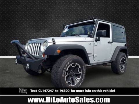 2012 Jeep Wrangler for sale at Hi-Lo Auto Sales in Frederick MD
