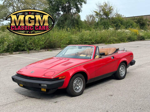 1981 Triumph TR6 for sale at MGM CLASSIC CARS in Addison IL