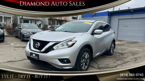 2015 Nissan Murano for sale at DIAMOND AUTO SALES LLC in Milwaukee WI