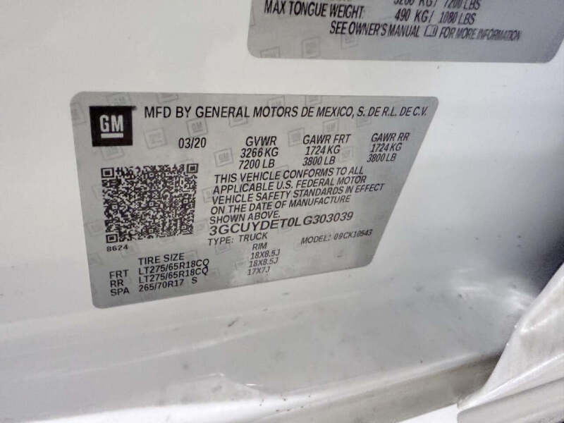 2020 Chevrolet Silverado 1500