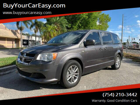 2014 Dodge Grand Caravan for sale at BuyYourCarEasyllc.com in Hollywood FL