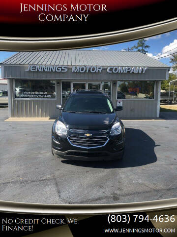 2016 Chevrolet Equinox for sale at Jennings Motor Company in West Columbia SC