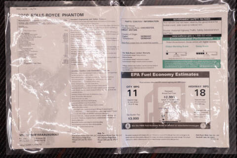 2010 Rolls-Royce Phantom