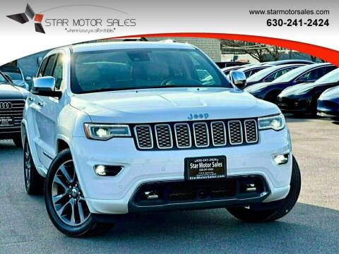 2018 Jeep Grand Cherokee for sale at Star Motor Sales in Downers Grove IL