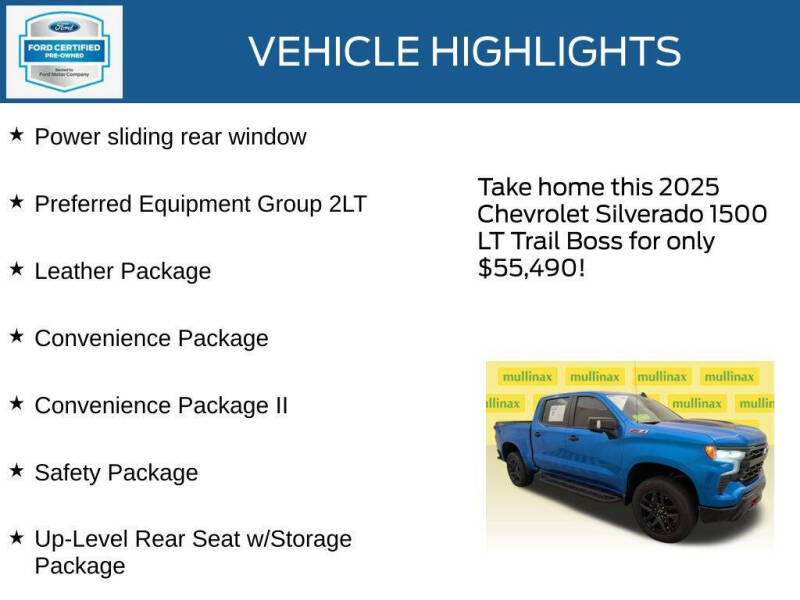 2025 Chevrolet Silverado 1500