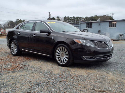 2013 Lincoln MKS for sale at Auto Mart in Kannapolis NC