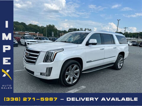 2016 Cadillac Escalade ESV for sale at Impex Auto Sales in Greensboro NC