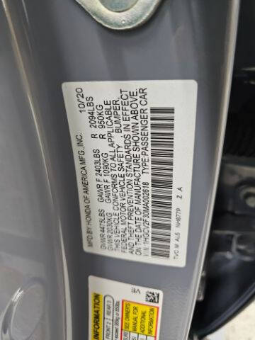 2021 Honda Accord Sport