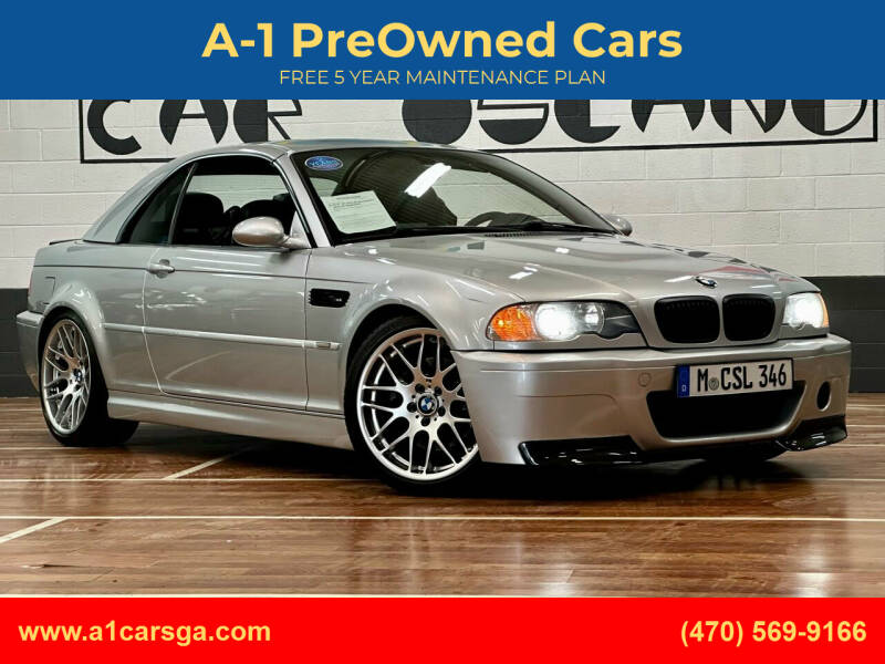 2003 BMW M3 for sale at A-1 PreOwned Cars in Duluth GA