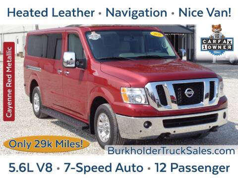 2020 Nissan NV for sale at Burkholder Truck Sales LLC (Versailles) in Versailles MO
