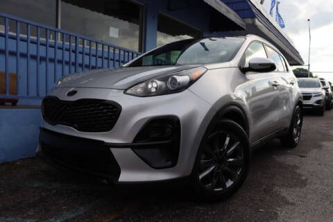 2021 Kia Sportage for sale at OCEAN AUTO SALES in Miami FL