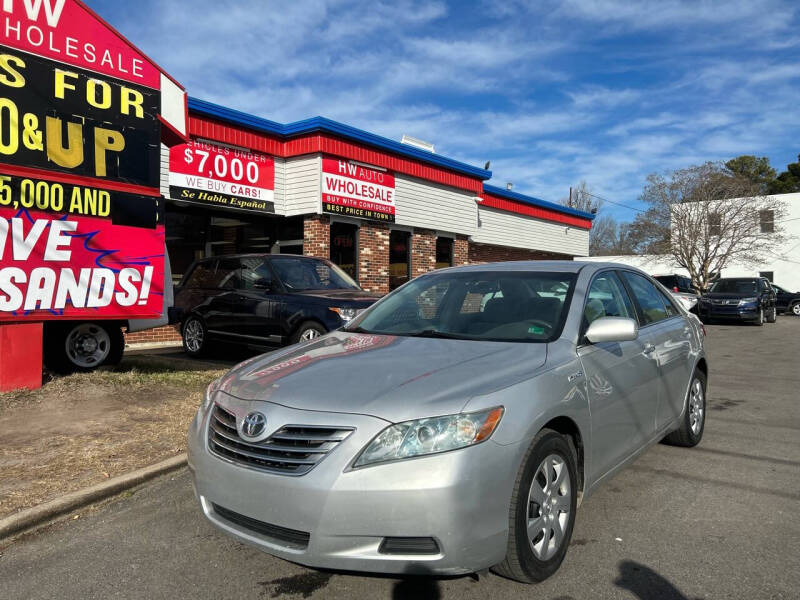 2009 Toyota Camry Hybrid for sale at HW Auto Wholesale in Norfolk VA