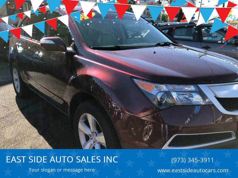 2012 Acura MDX for sale at EAST SIDE AUTO SALES INC in Paterson NJ