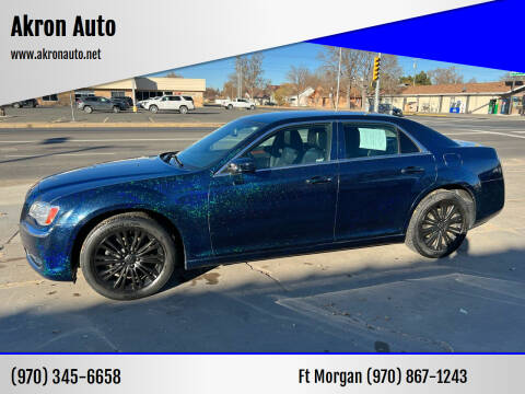 2013 Chrysler 300 for sale at Akron Auto - Fort Morgan in Fort Morgan CO