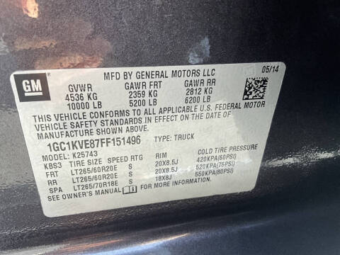 2015 Chevrolet Silverado 2500HD LT