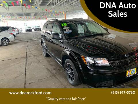 2018 Dodge Journey for sale at DNA Auto Sales in Rockford IL