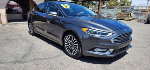 2017 Ford Fusion for sale at FRANCIA MOTORS in El Paso TX