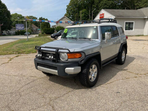 2007 Toyota FJ Cruiser for sale at Wilson Motor Car Company in Moosup CT