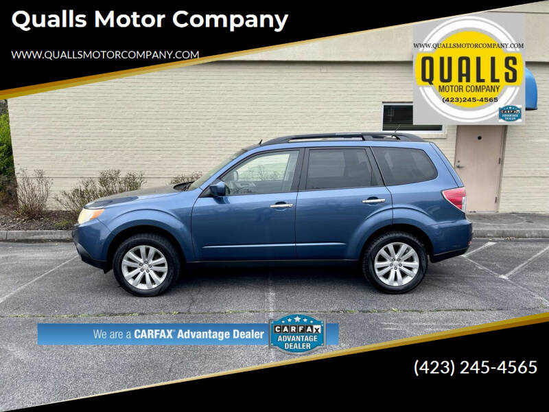 2012 Subaru Forester for sale at Qualls Motor Company in Kingsport TN