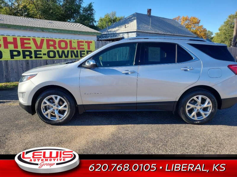 Used 2021 Chevrolet Equinox Premier with VIN 3GNAXXEV4MS183244 for sale in Liberal, KS