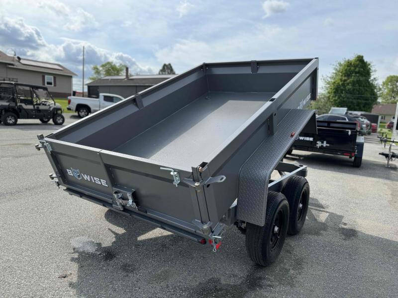 2025 BWISE 6x10 Dump Trailer 10K w/ Ramps