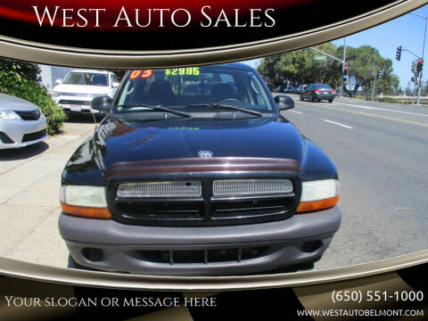 2003 Dodge Dakota for sale at West Auto Sales in Belmont CA