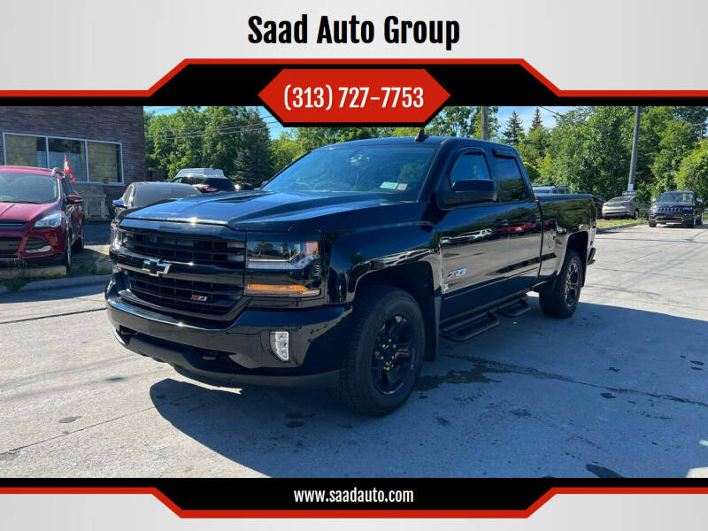 2016 Chevrolet Silverado 1500 for sale at Saad Auto Group in Dearborn Heights MI