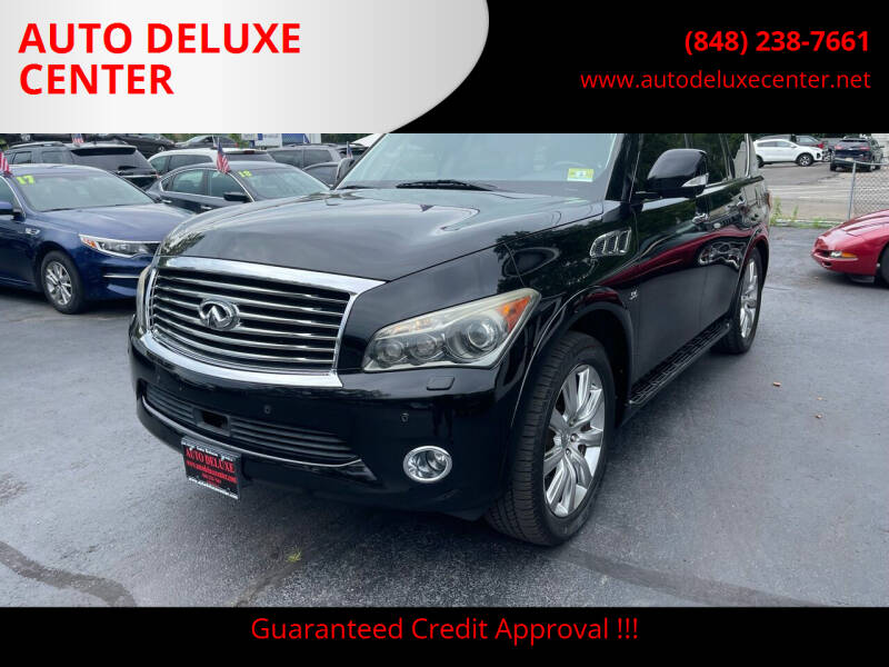 2014 Infiniti QX80 for sale at AUTO DELUXE CENTER in Toms River NJ