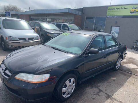 1998 Honda Sedan for sale at Highbid Auto Sales & SERVICE in Westminster CO