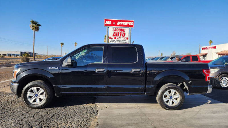 2018 Ford F-150 for sale at JJ's Adobe Auto Inc in Casa Grande AZ