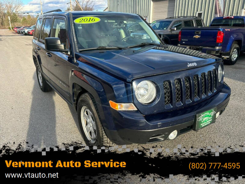 2016 Jeep Patriot for sale at Vermont Auto Service in South Burlington VT