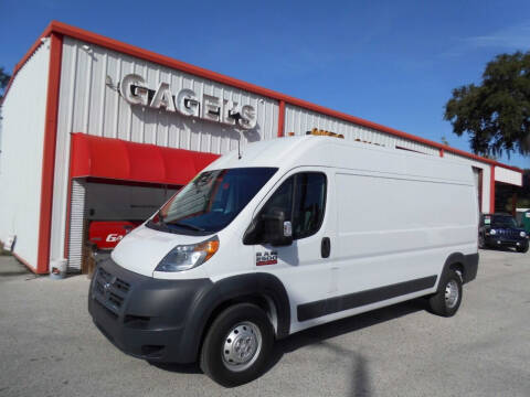 2017 RAM ProMaster for sale at Gagel's Auto Sales in Gibsonton FL