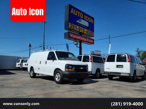 2017 Chevrolet Express Cargo for sale at Auto Icon in Houston TX