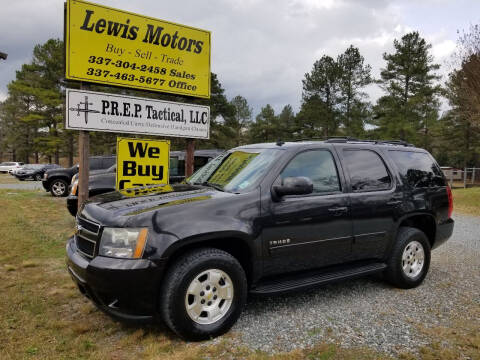 2011 Chevrolet Tahoe for sale at Lewis Motors LLC in Deridder LA