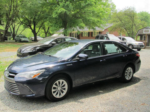 2015 Toyota Camry Hybrid for sale at White Cross Auto Sales in Chapel Hill NC