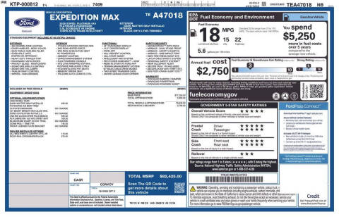 2026 Ford Expedition MAX Platinum
