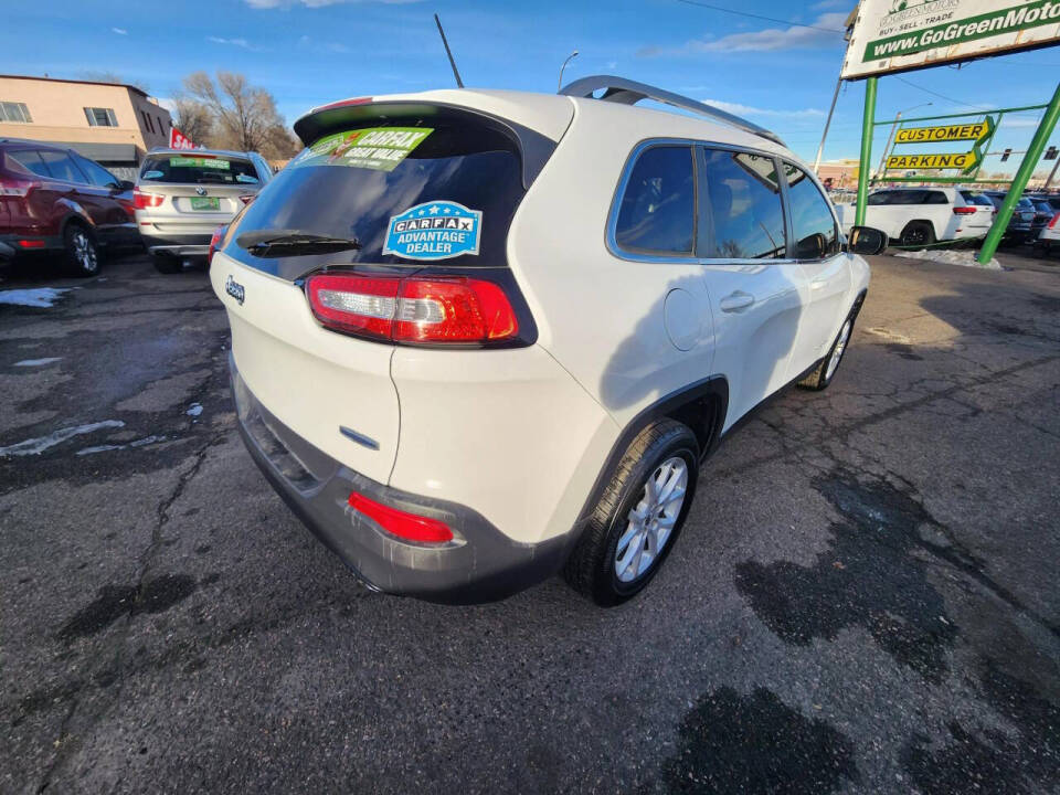 2014 Jeep Cherokee for sale at GO GREEN MOTORS in Lakewood, CO