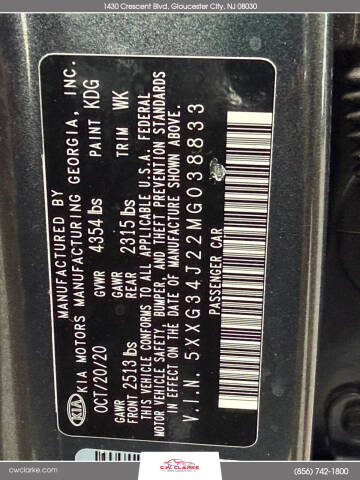 2021 Kia K5 EX