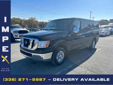 2017 Nissan NV for sale at Impex Auto Sales in Greensboro NC