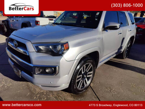 2015 Toyota 4Runner for sale at Better Cars in Englewood CO